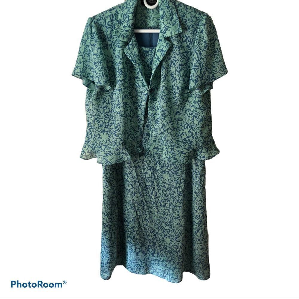 Melissa Harper Vintage Two Pc Dress 12P